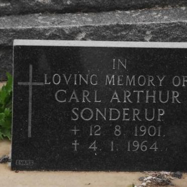 SONDERUP Carl Arthur 1901-1964