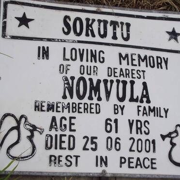 SOKUTU Nomvula 1944-2001