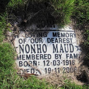 SOMI Nonho Maud 1918-2006