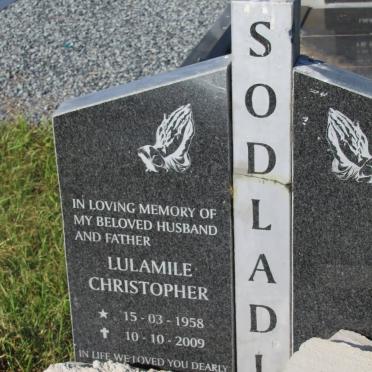 SODLADLA Lulamile Christopher 1958-2009