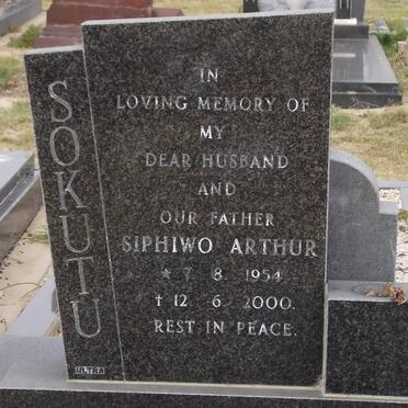 SOKUTU Siphiwo Arthur 1954-2000