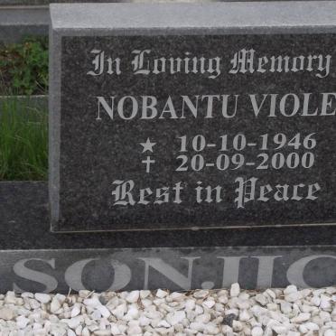 SONJICA Nobantu Violet 1946-2000
