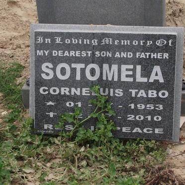 SOTOMELA Corneluis Tabo 1953-2010