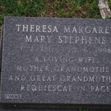 STEPHENS Theresa Margaret Mary 1911-1998