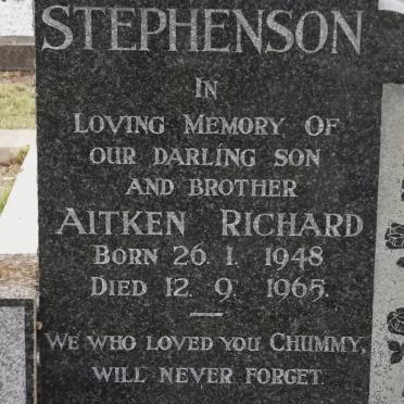 STEPHENSON Aitken Richard 1948-1965