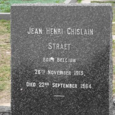 STRAET Jean Henri Ghislain 1913-1964
