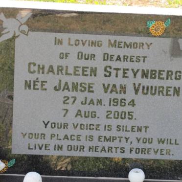 STEYNBERG Charleen nee JANSE VAN VUUREN 1964-2005