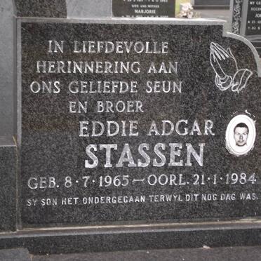 STASSEN Eddie Adgar 1965-1984