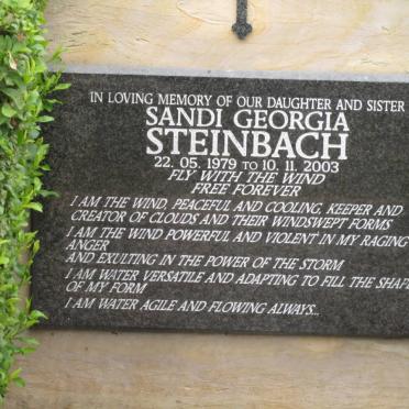 STEINBACH Sandi Georgia 1979-2003