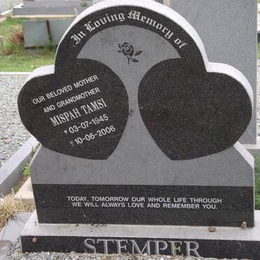 STEMPER Mispah Tamsi 1945-2006