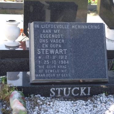 STUCKIE Stewart 1912-1984