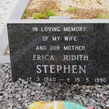 STEPHEN Erica Judith 1940-1990