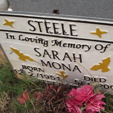 STEELE Sarah Mona 1951-2009