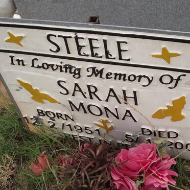STEELE Sarah Mona 1951-2009