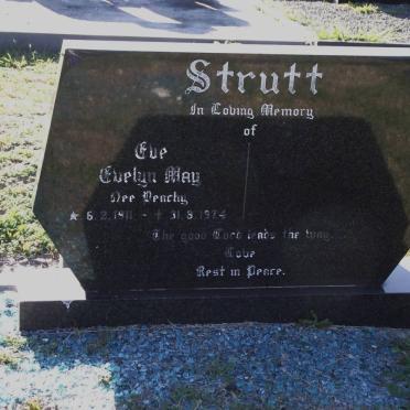 STRUTT Sue Evelyn May nee PEACHY 1911-1974