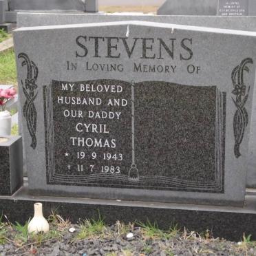 STEVENS Cyril Thomas 1943-1983