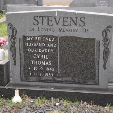 STEVENS Cyril Thomas 1943-1983