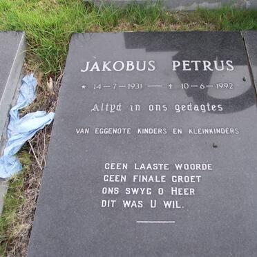 STADEN Jakobus Petrus, van 1931-1992 &amp; Agatha Catherina VOSLOO 1929-1999