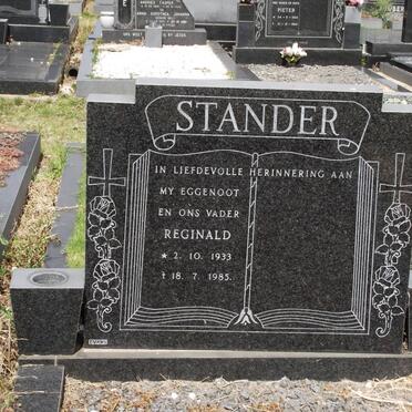 STANDER Reginald 1933-1985
