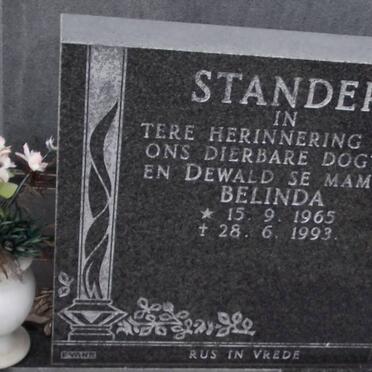 STANDER Belinda 1965-1993
