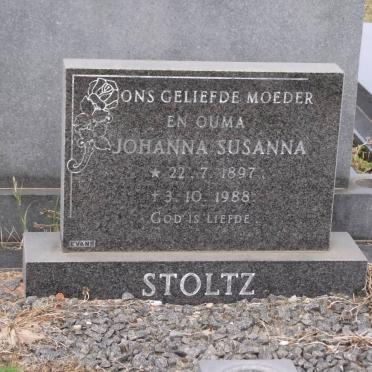 STOLTZ Johanna Susanna 1897-1988