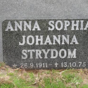 STRYDOM Anna Sophia Johanna 1911-1975