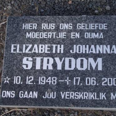 STRYDOM Elizabeth Johanna 1948-2007