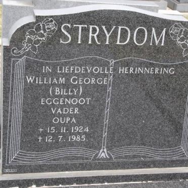 STRYDOM William George 1924-1985