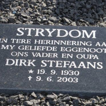 STRYDOM Dirk Stefaans 1930-2003