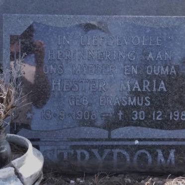 STRYDOM Hester Maria nee ERASMUS 1908-1984