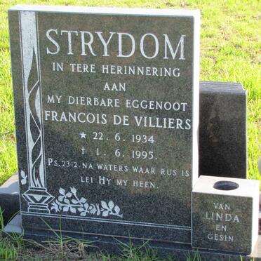 STRYDOM Francois De Villiers 1934-1995