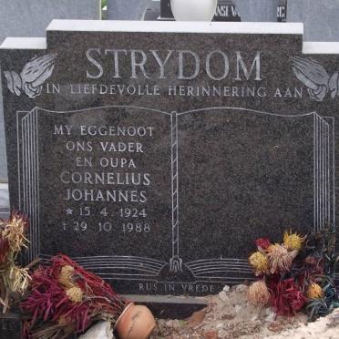 STRYDOM Cornelius Johannes 1924-1988