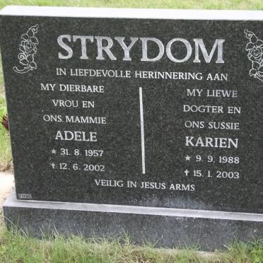 STRYDOM Adele 1957-2002 :: STRYDOM Karien 1988-2003