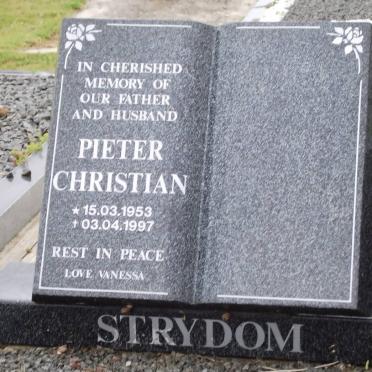 STRYDOM Pieter Christian 1953-1997