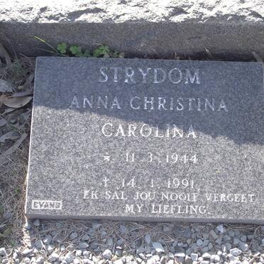 STRYDOM Anna Christina Carolina 1944-1991