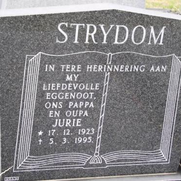 STRYDOM Jurie 1923-1995