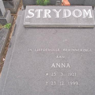 STRYDOM Anna 1927-1999