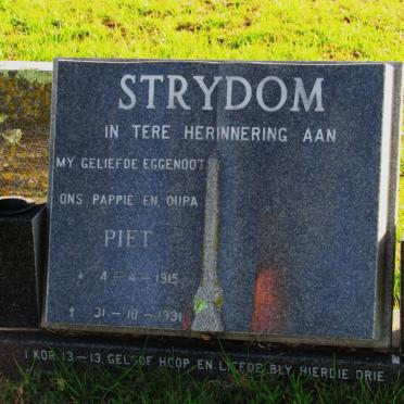 STRYDOM P.H.G. 1915-1991