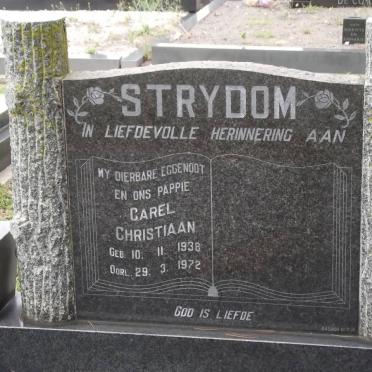 STRYDOM Carel Christiaan 1938-1972