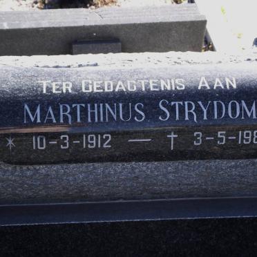 STRYDOM Marthinus 1912-1980