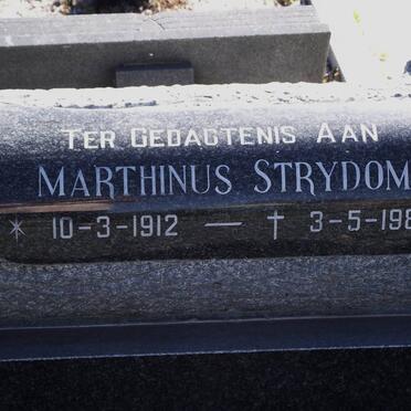STRYDOM Marthinus 1912-1980