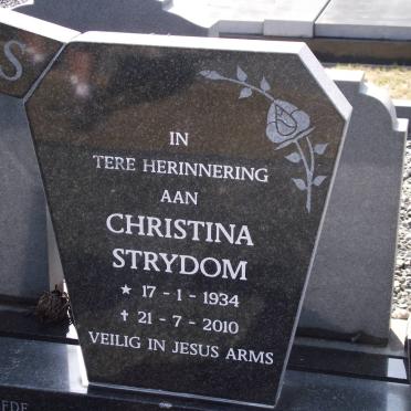 STRYDOM Christina formerly LYONS 1934-2010