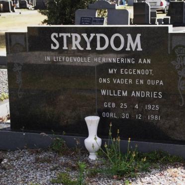 STRYDOM Willem Andries 1925-1981