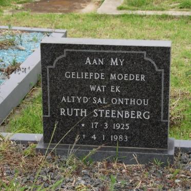 STEENBERG Ruth 1925-1983