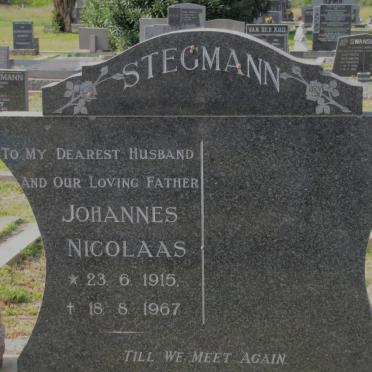 STEGMANN Johannes Nicolaas 1915-1967
