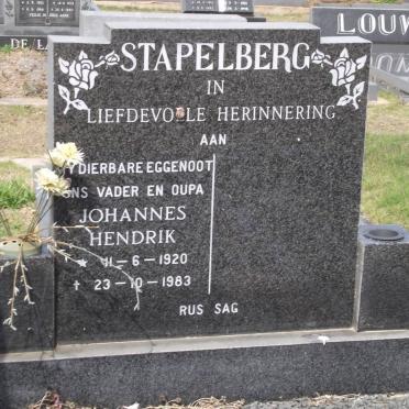 STAPELBERG Johannes Hendrik 1920-1983
