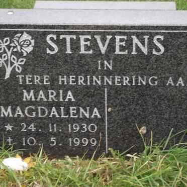 STEVENS Maria Magdalena 1930-1999