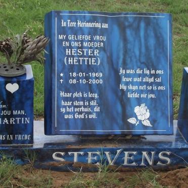 STEVENS Hester 1969-2000