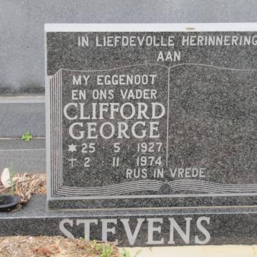 STEVENS Clifford George 1927-1974