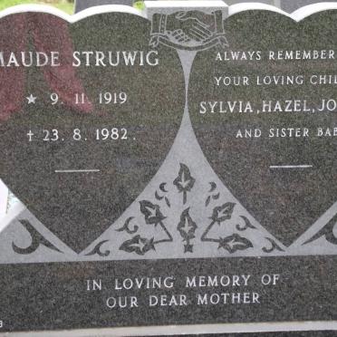 STRUWIG Maude 1919-1982